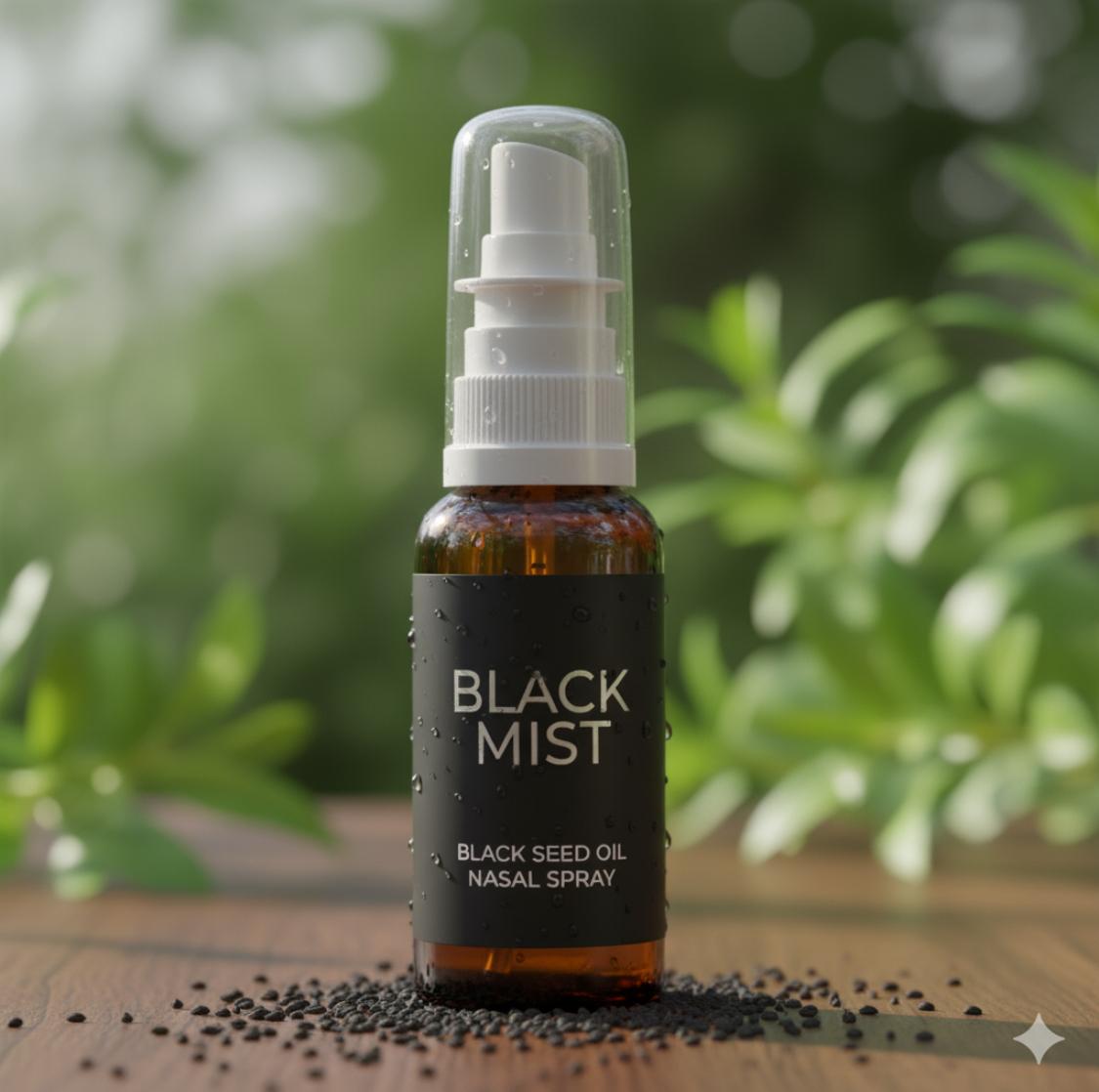 Black seed oil nasal spray